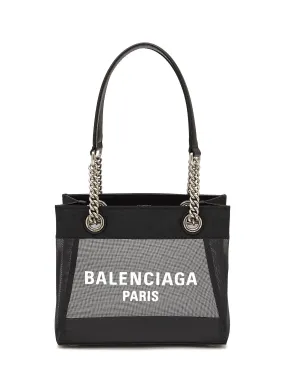 -----------BALENCIAGA ---- ------------ ----Small Duty Free Logo Mesh Tote Bag --