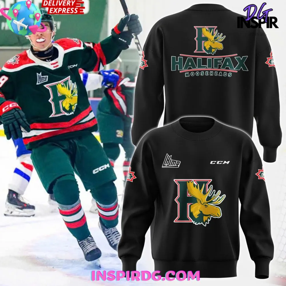-Halifax Mooseheads Hockey 2024 Sweatshirt