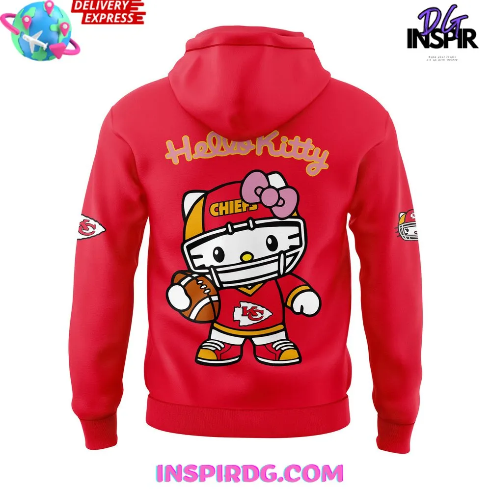 -Kansas City Chiefs x Hello Kitty 2024 Hoodie