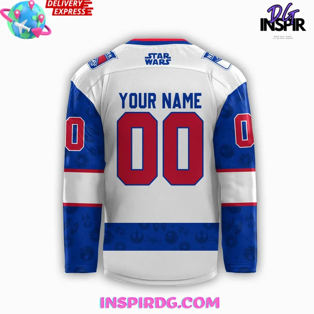-New York Rangers x Star Wars Night 2024 Hockey Jersey