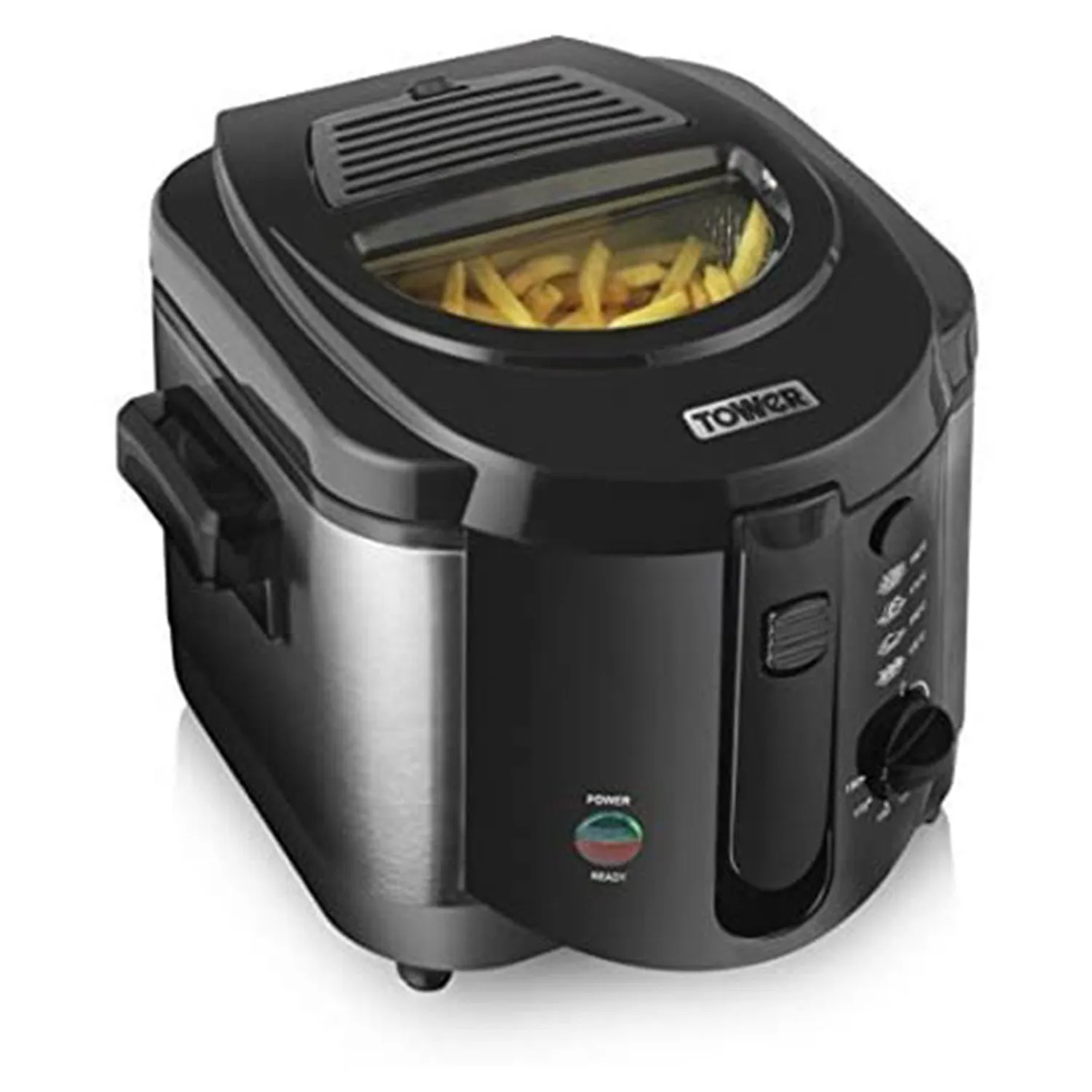 1500W 2 Litre Deep Fryer - Black