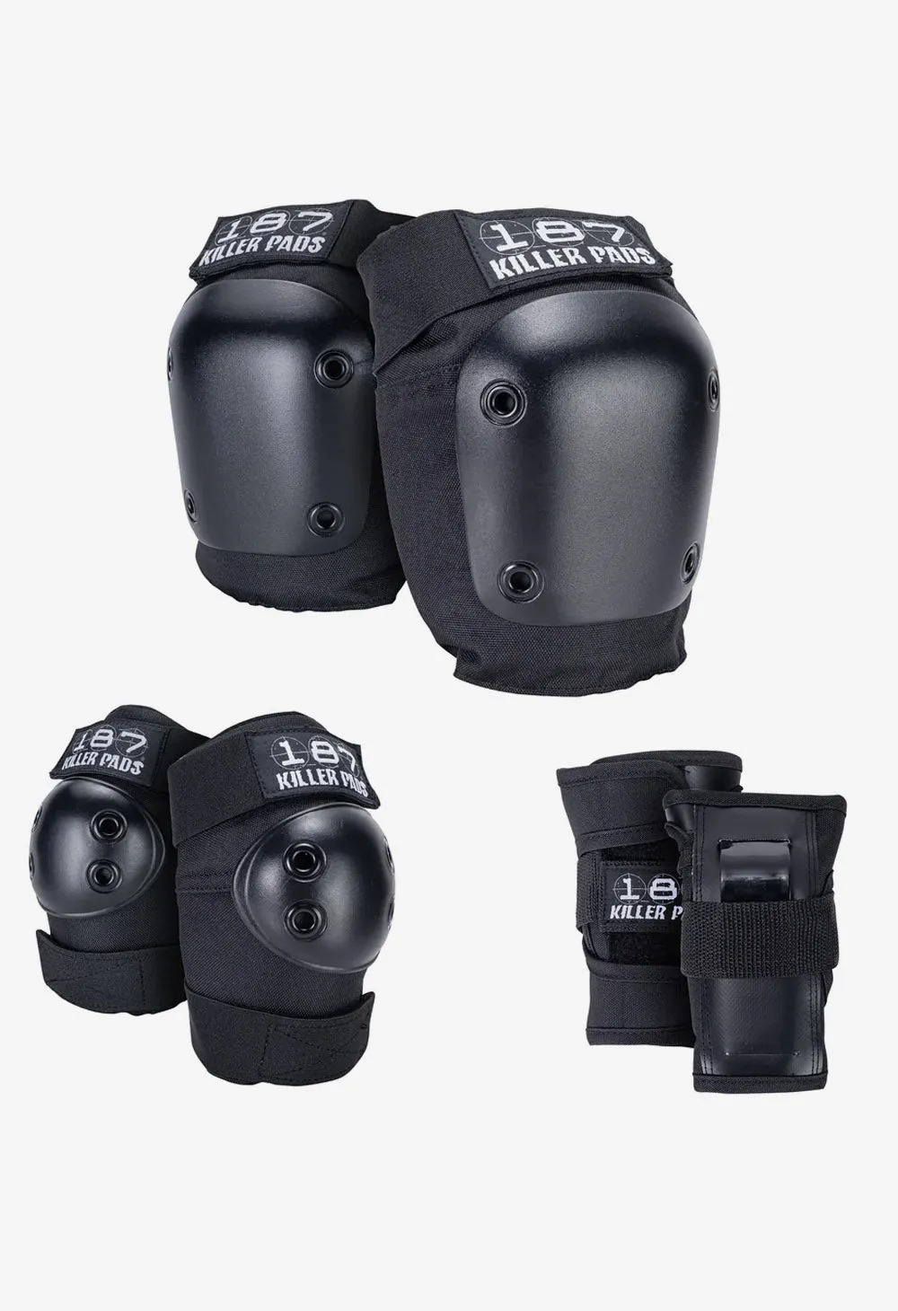 187 KILLER PADS Six pack Jnr Black