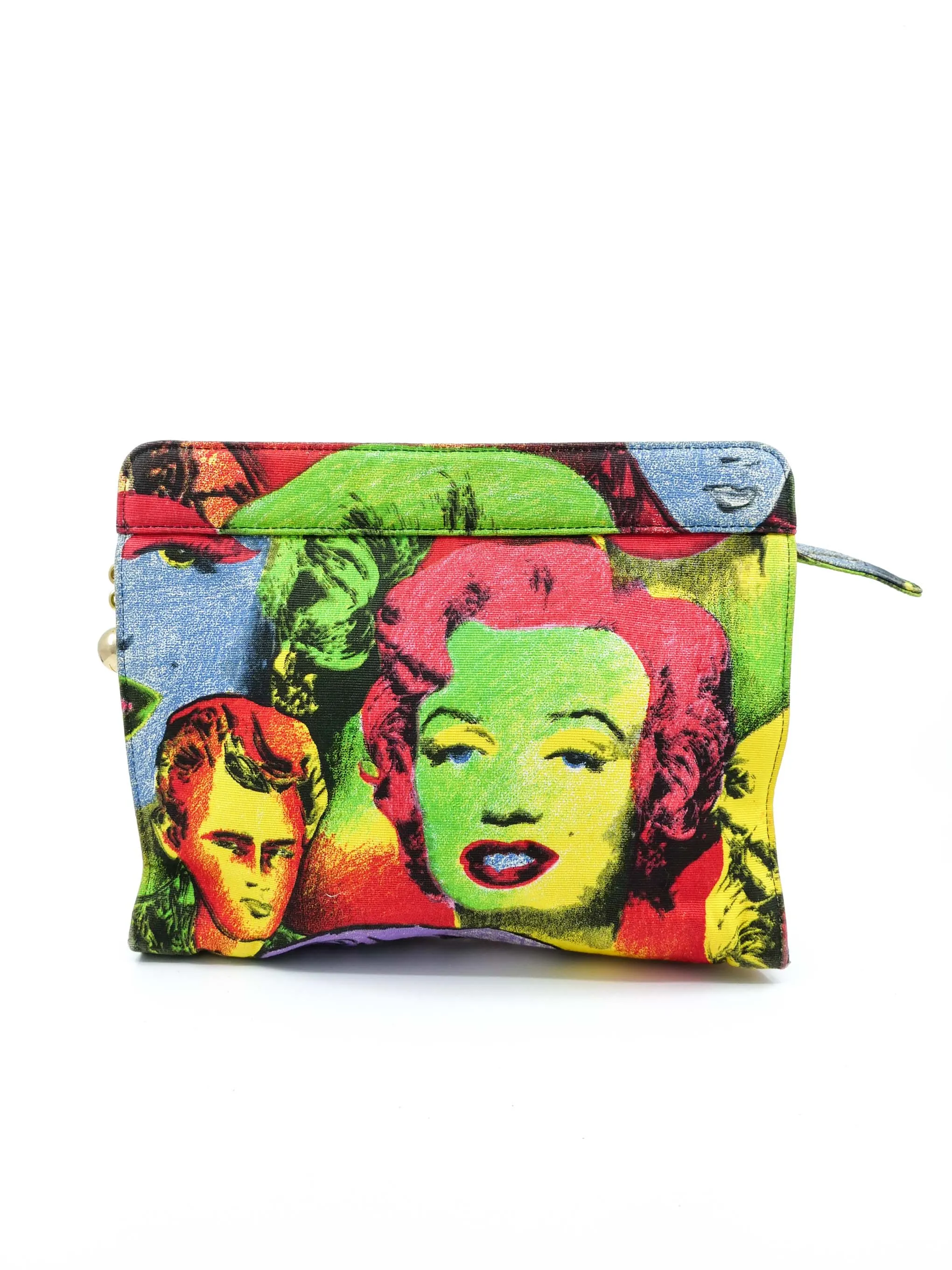 1991 Gianni Versace Pop Art Marilyn Monroe Clutch