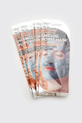 5 Pack Unclog Pores Mask