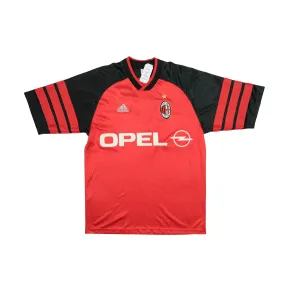 AC Milan Italy 1998 Original Adidas Training Football Shirt Medium
