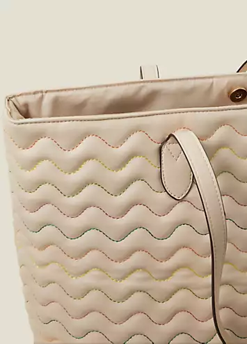 Accessorize Wiggle Stitch Tote Bag | Grattan