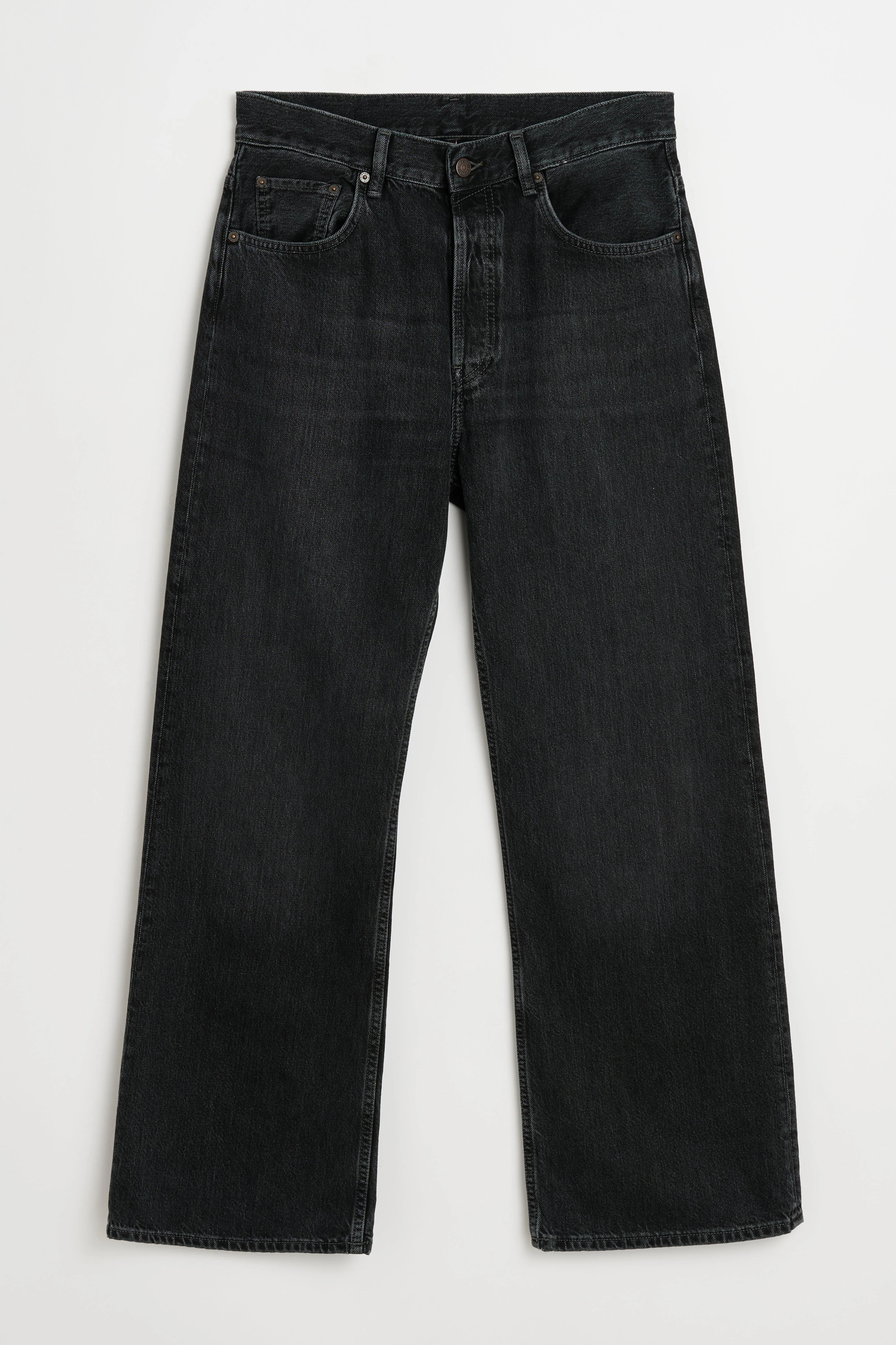 Acne Studios 2021M Loose Jeans Vintage Black