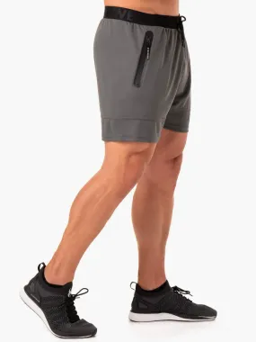 Action Mesh Short - Charcoal