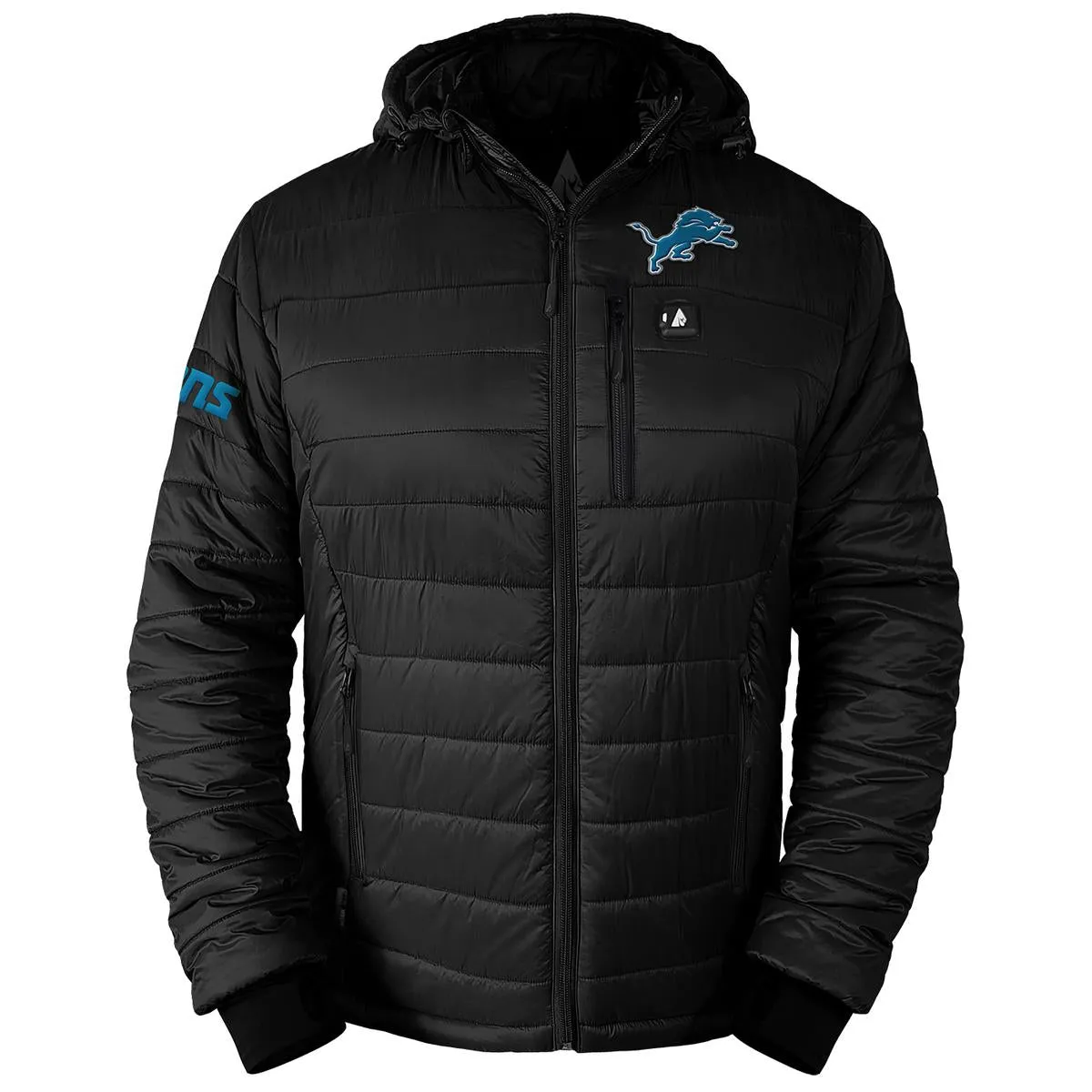 ActionHeat Detroit Lions 5V Men's Puffer Battery Heated Jacket