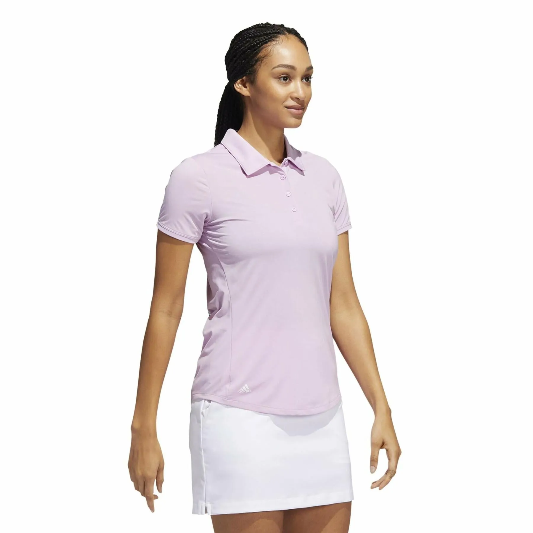 Adidas Ladies S/S polo lilac