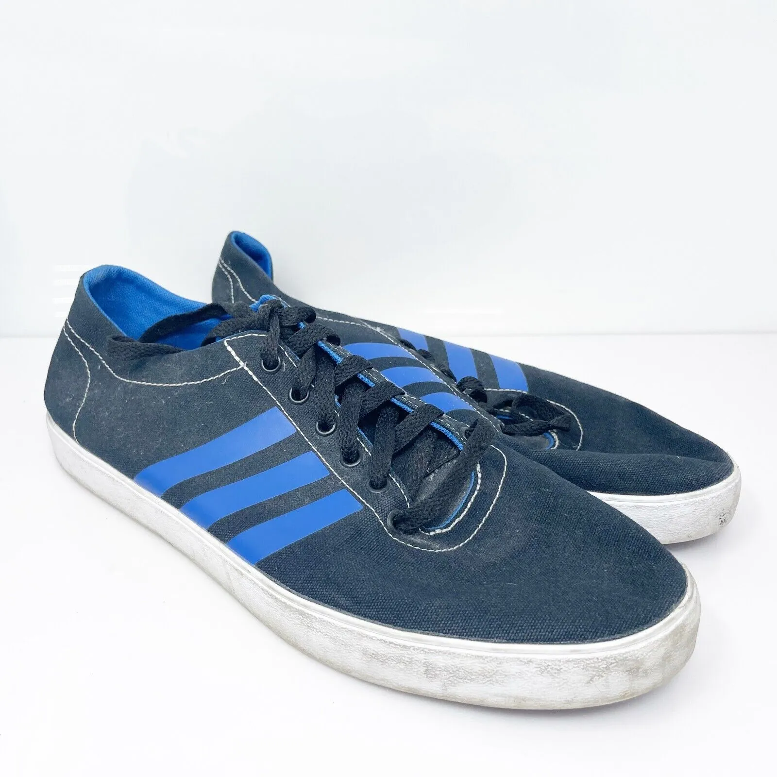 Adidas Mens Neo Easy Vulc Vs F99175 Blue Casual Shoes Sneakers Size 10