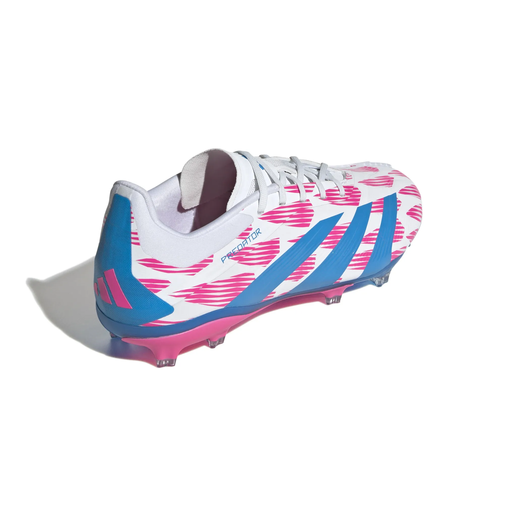 Adidas Predator Elite FG Jr (White/Blue/Pink)