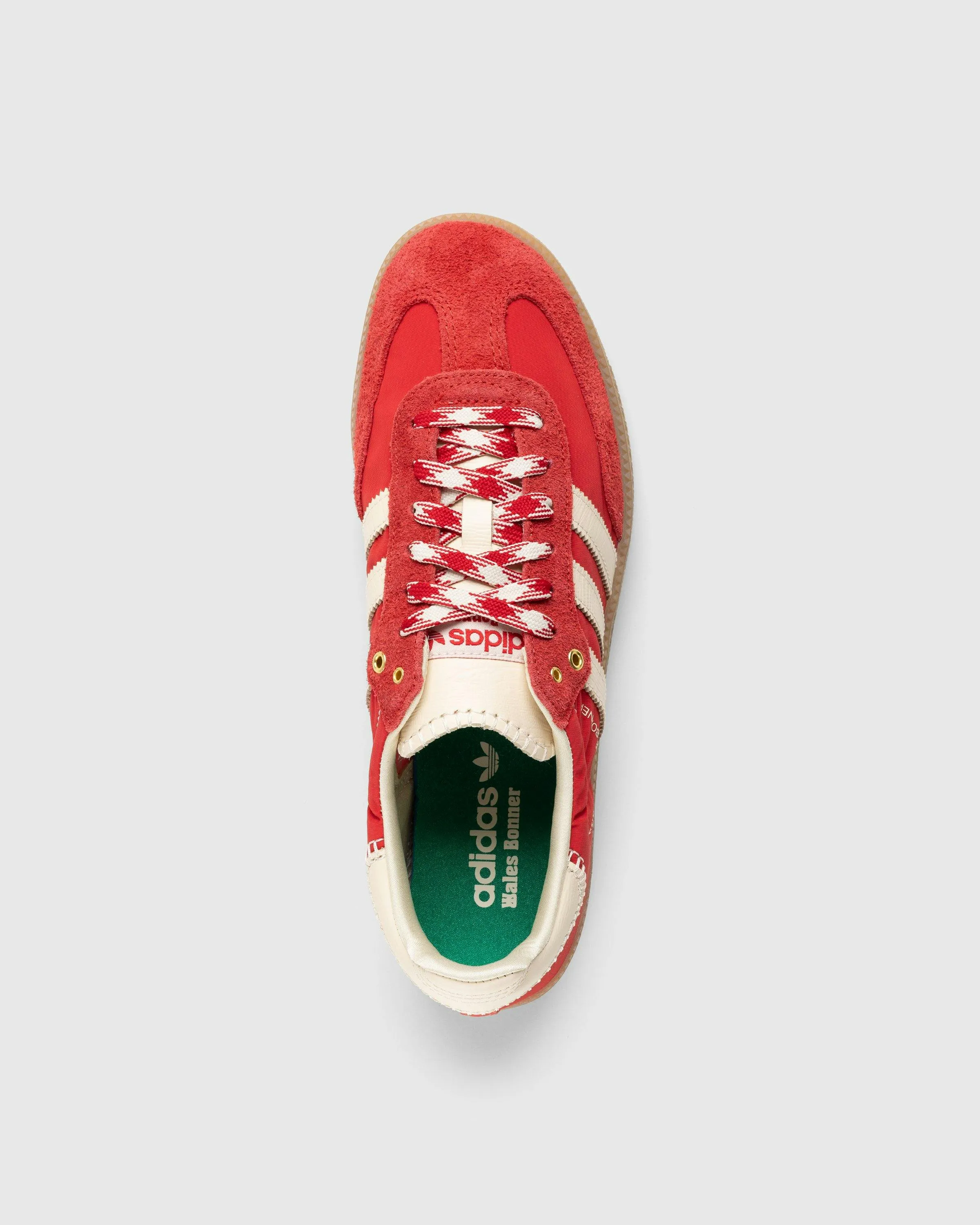 Adidas x Wales Bonner – WB Samba Scarlet/Ecru Tint/Scarlet | Highsnobiety Shop