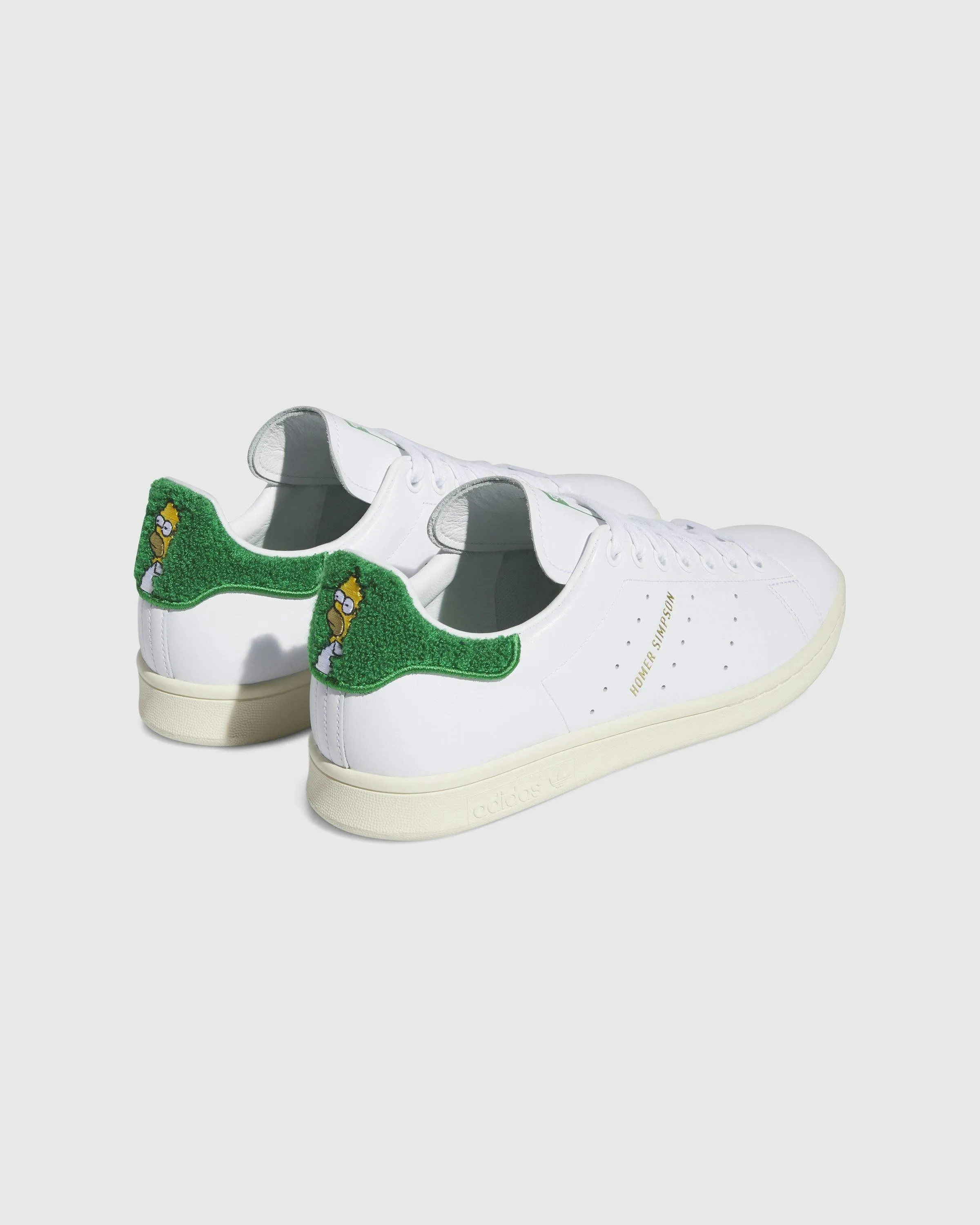 Adidas – Stan Smith Homer Simpson White/Green | Highsnobiety Shop