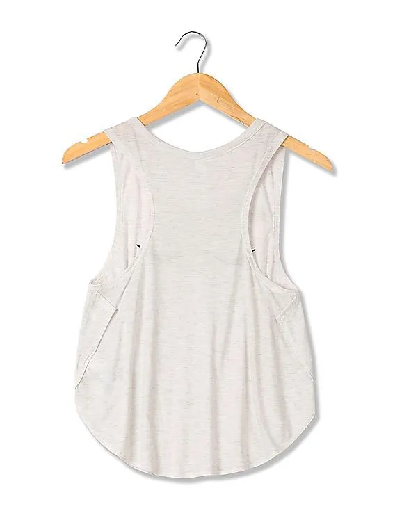 Aeropostale Heathered Swing Tank Top