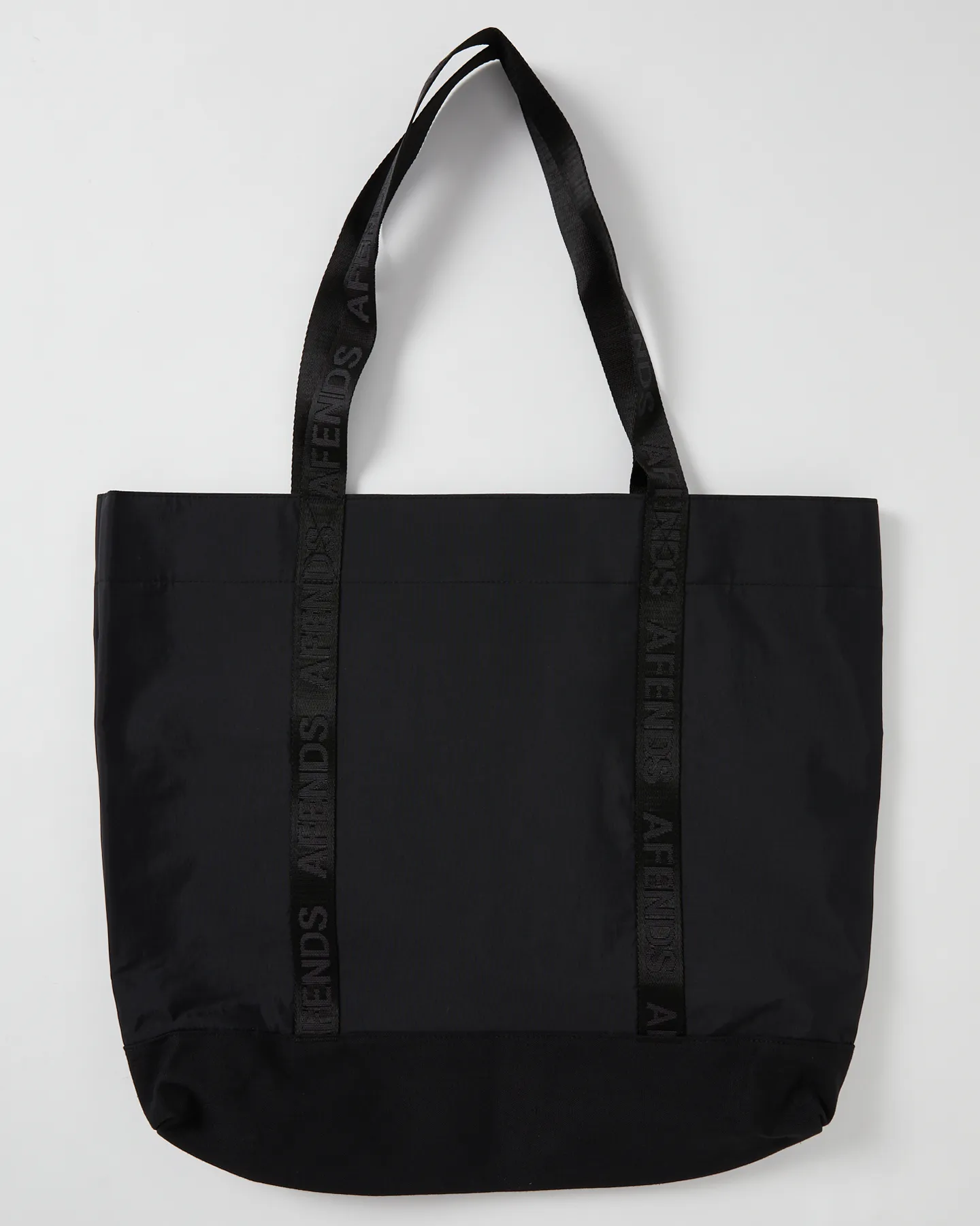 Afends Outline Recycled Oversized Tote Bag - Black | SurfStitch