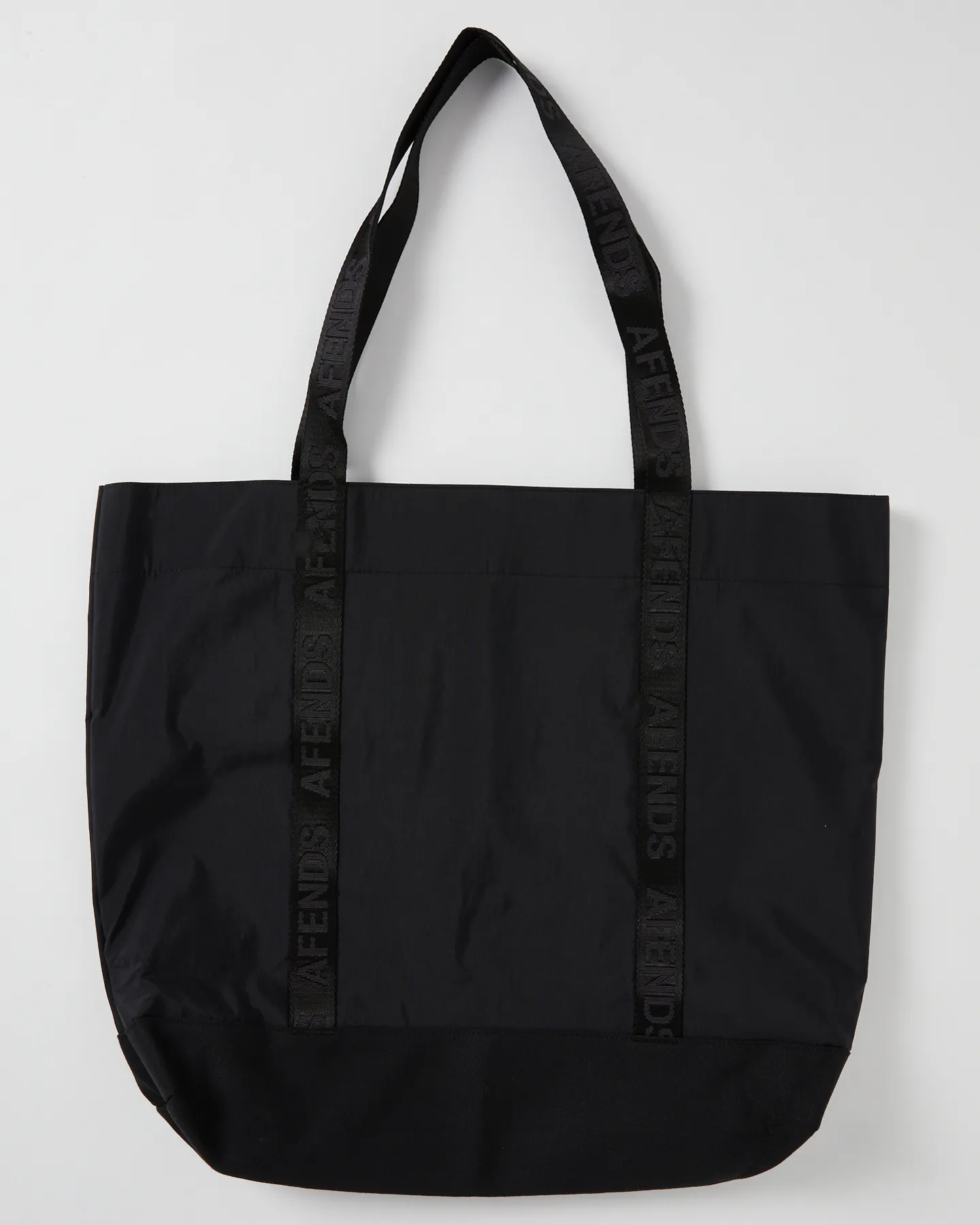 Afends Outline Recycled Oversized Tote Bag - Black | SurfStitch