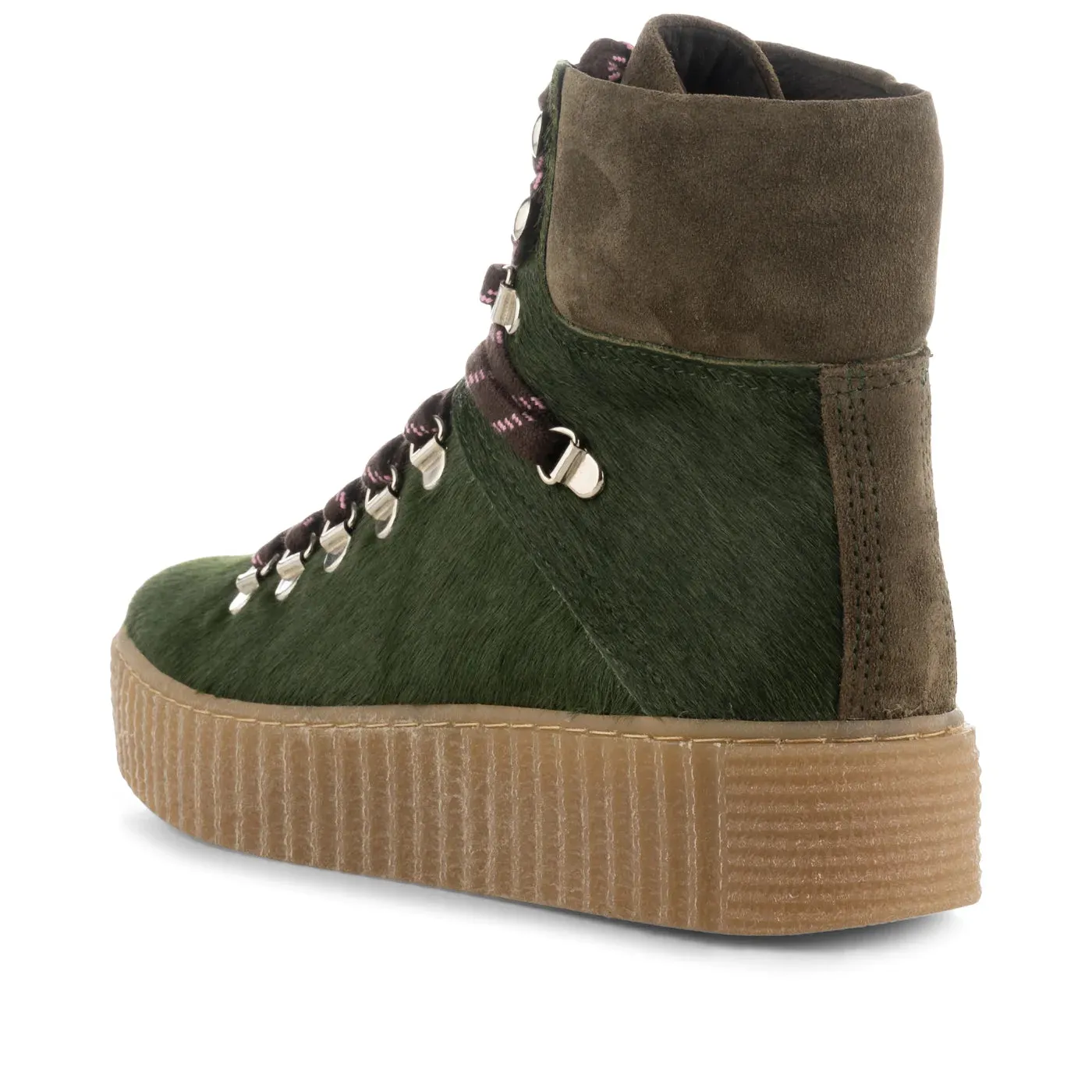 Agda Pony Boots Khaki