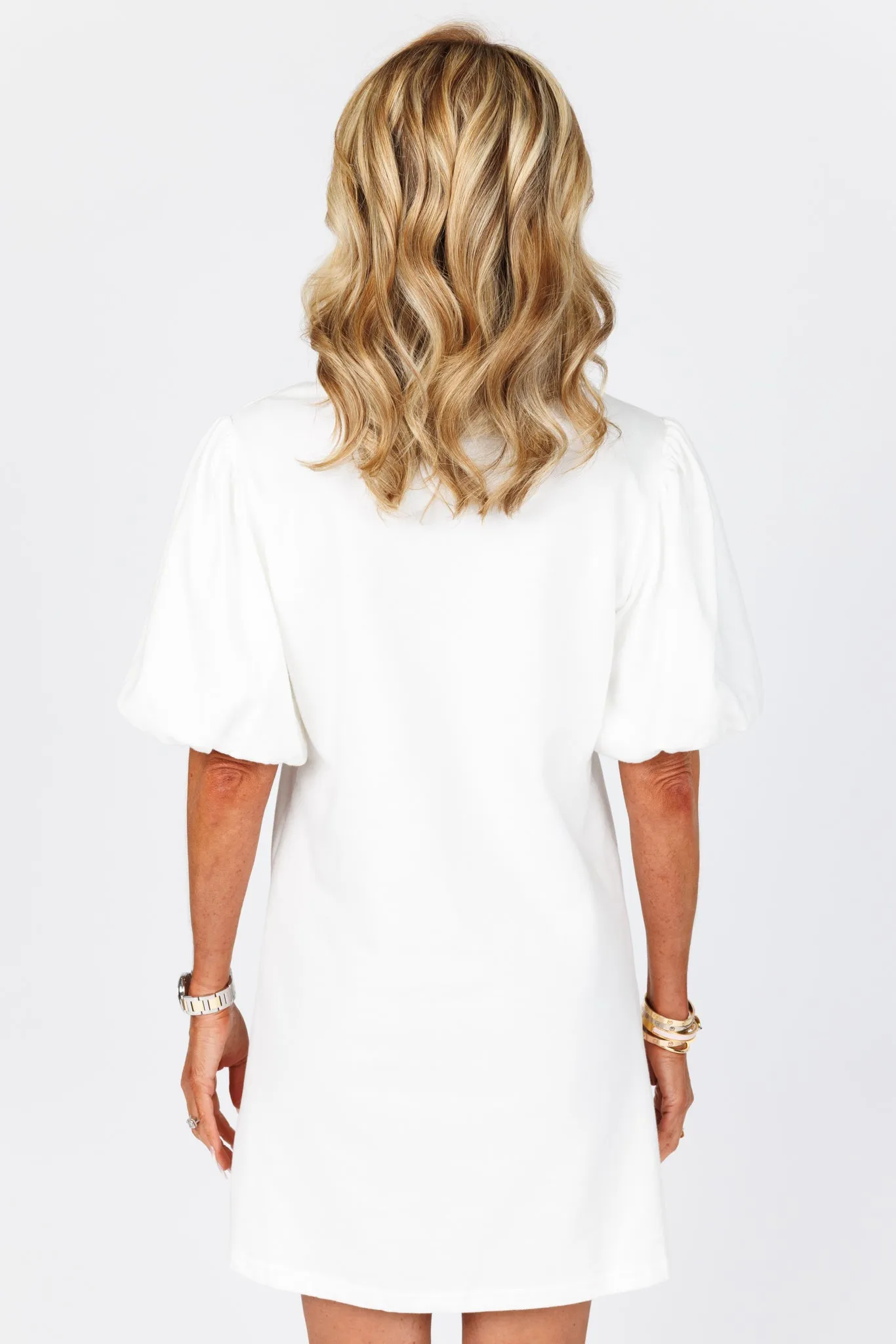 Amber Dress- White