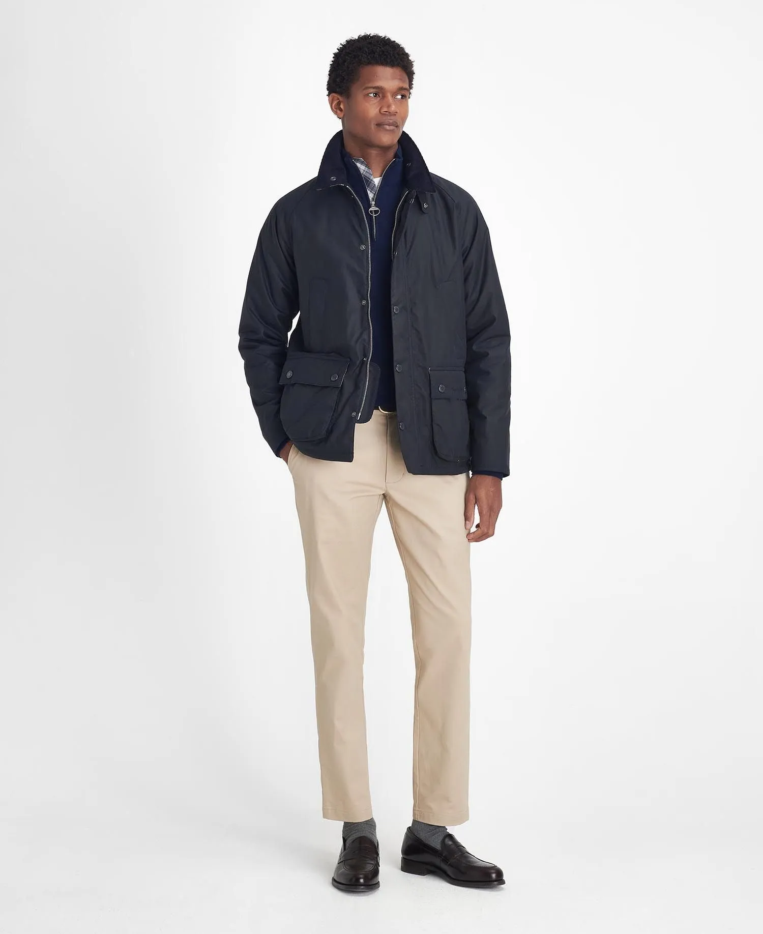 Ambleside Wax Jacket Navy