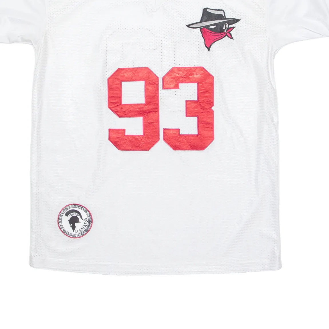 American Football Mens Jersey White USA V-Neck 2XL