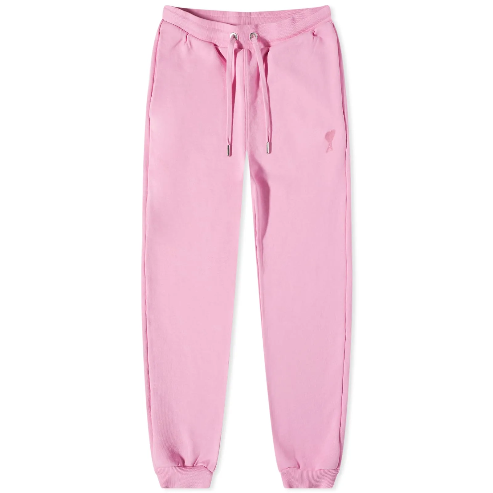 AMI Tonal Small A Heart Sweat PantCandy Pink