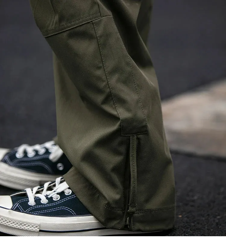 Ankle Zipper Style Cargo Pants