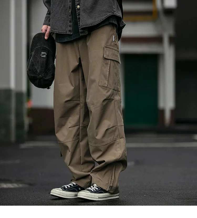 Ankle Zipper Style Cargo Pants