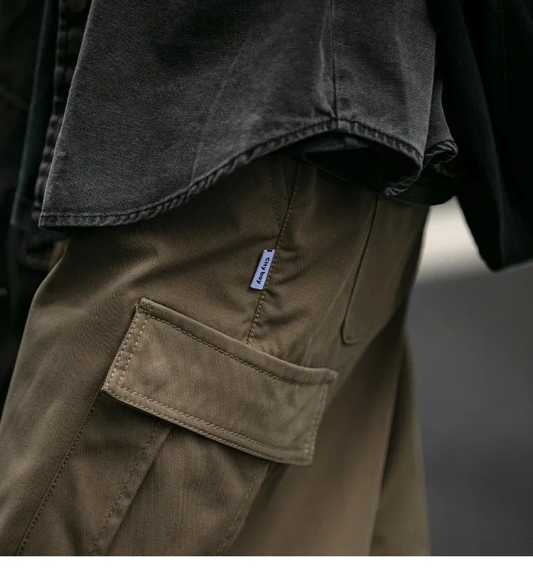 Ankle Zipper Style Cargo Pants