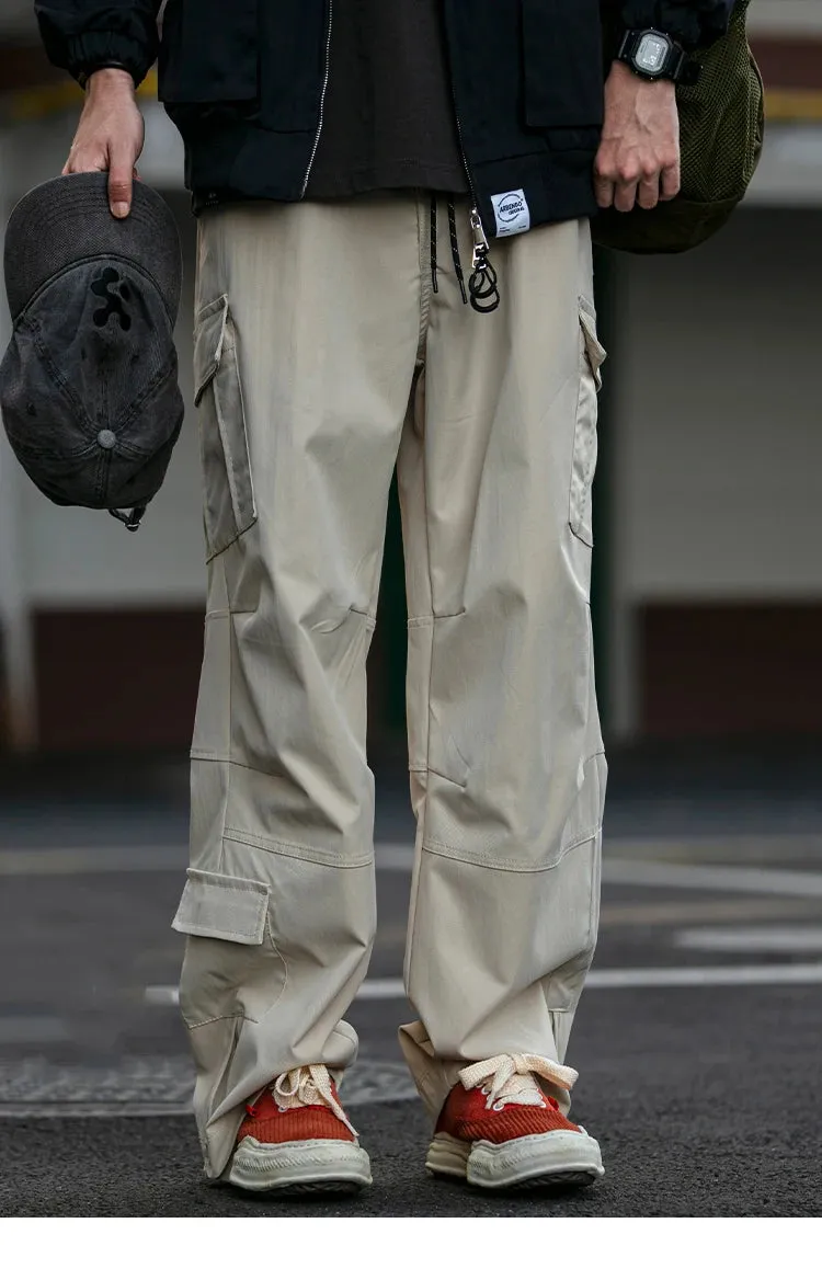 Ankle Zipper Style Cargo Pants