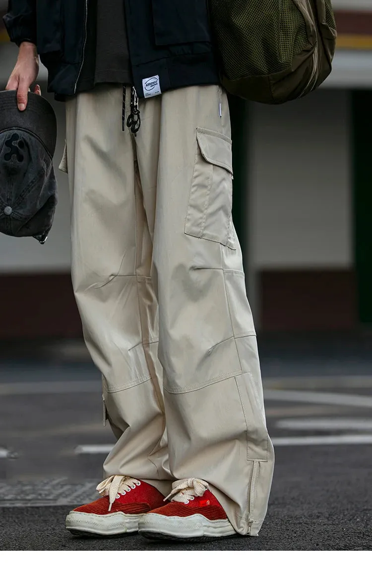 Ankle Zipper Style Cargo Pants