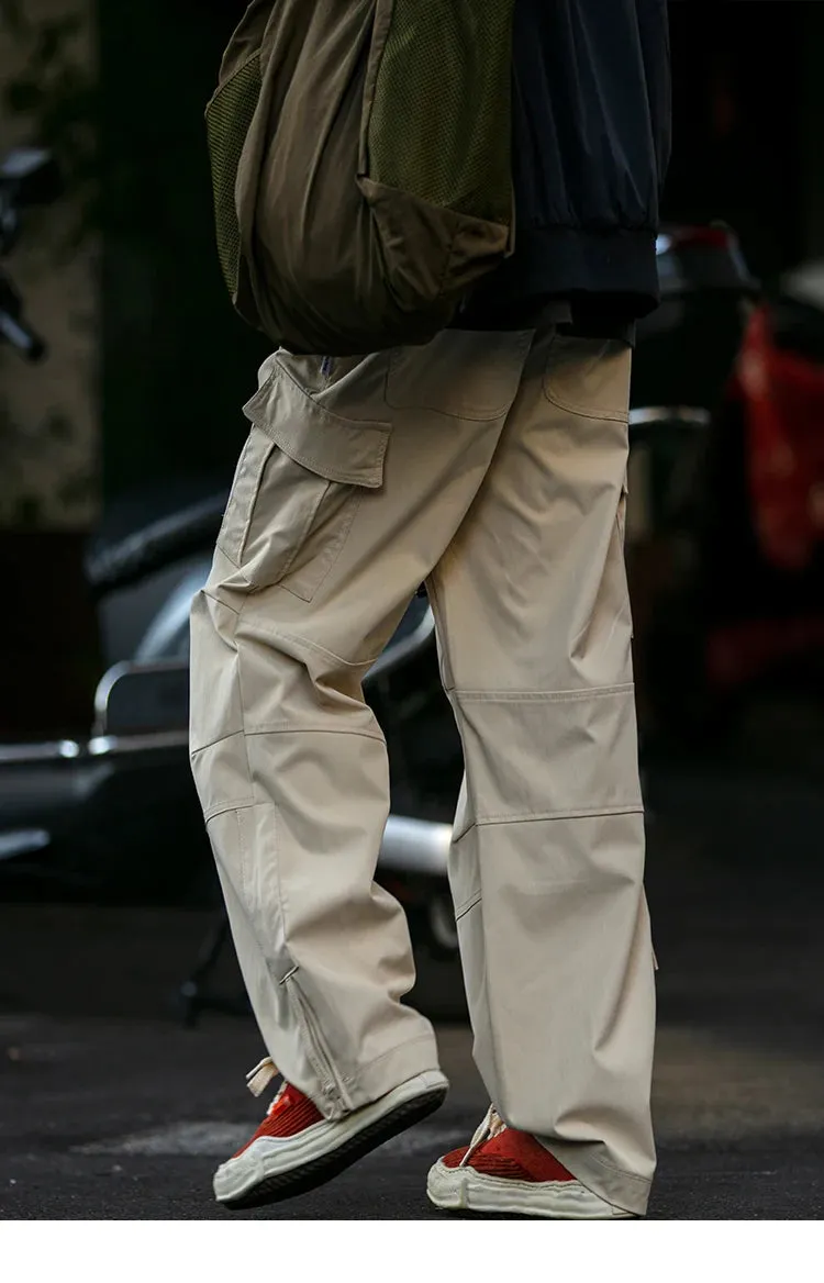 Ankle Zipper Style Cargo Pants