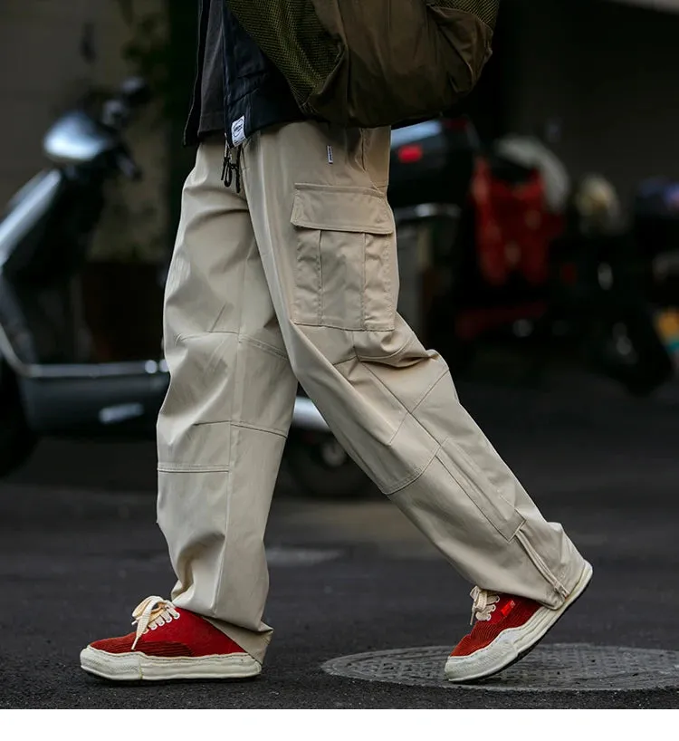 Ankle Zipper Style Cargo Pants