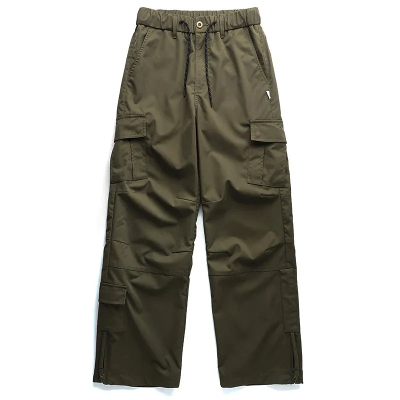 Ankle Zipper Style Cargo Pants