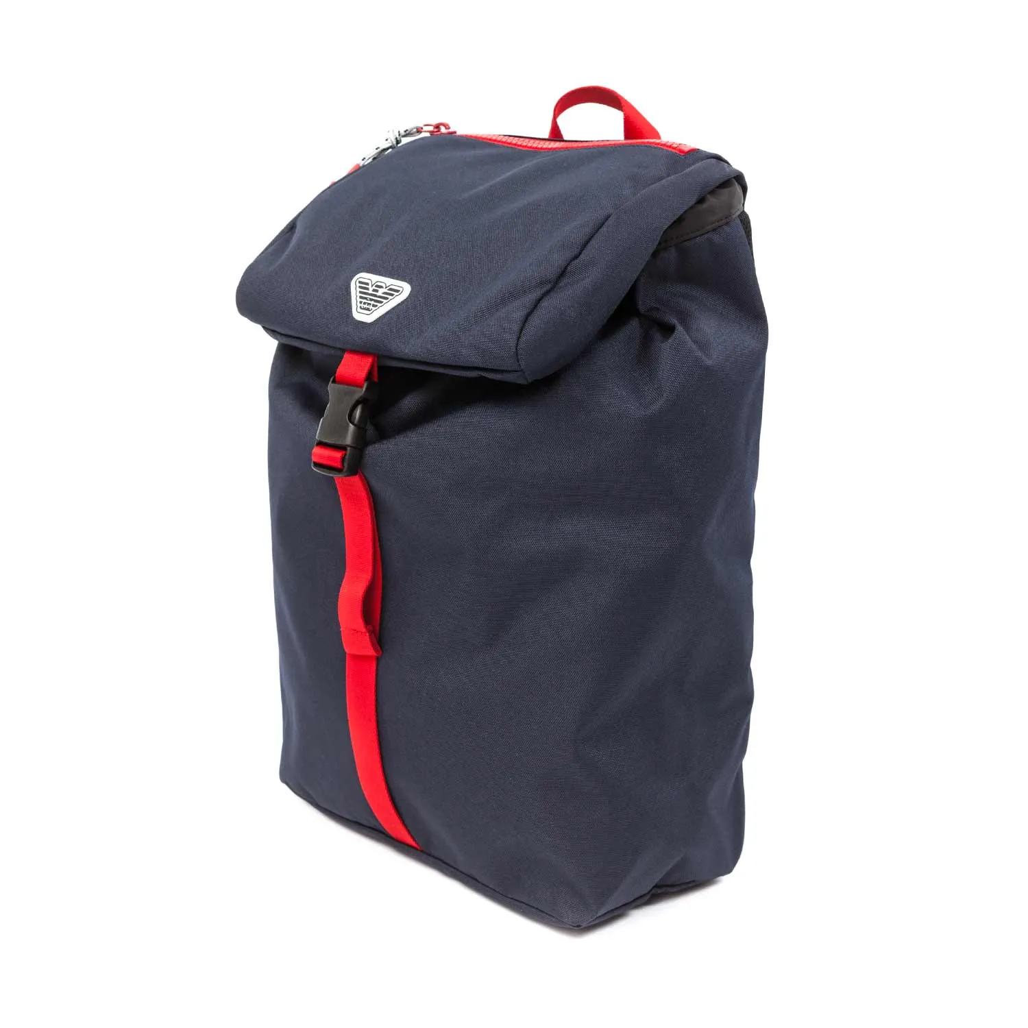 Armani Junior Blue Logo Backpack For Boy