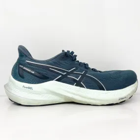 Asics Womens GT 2000 12 1012B506 Blue Running Shoes Sneakers Size 9