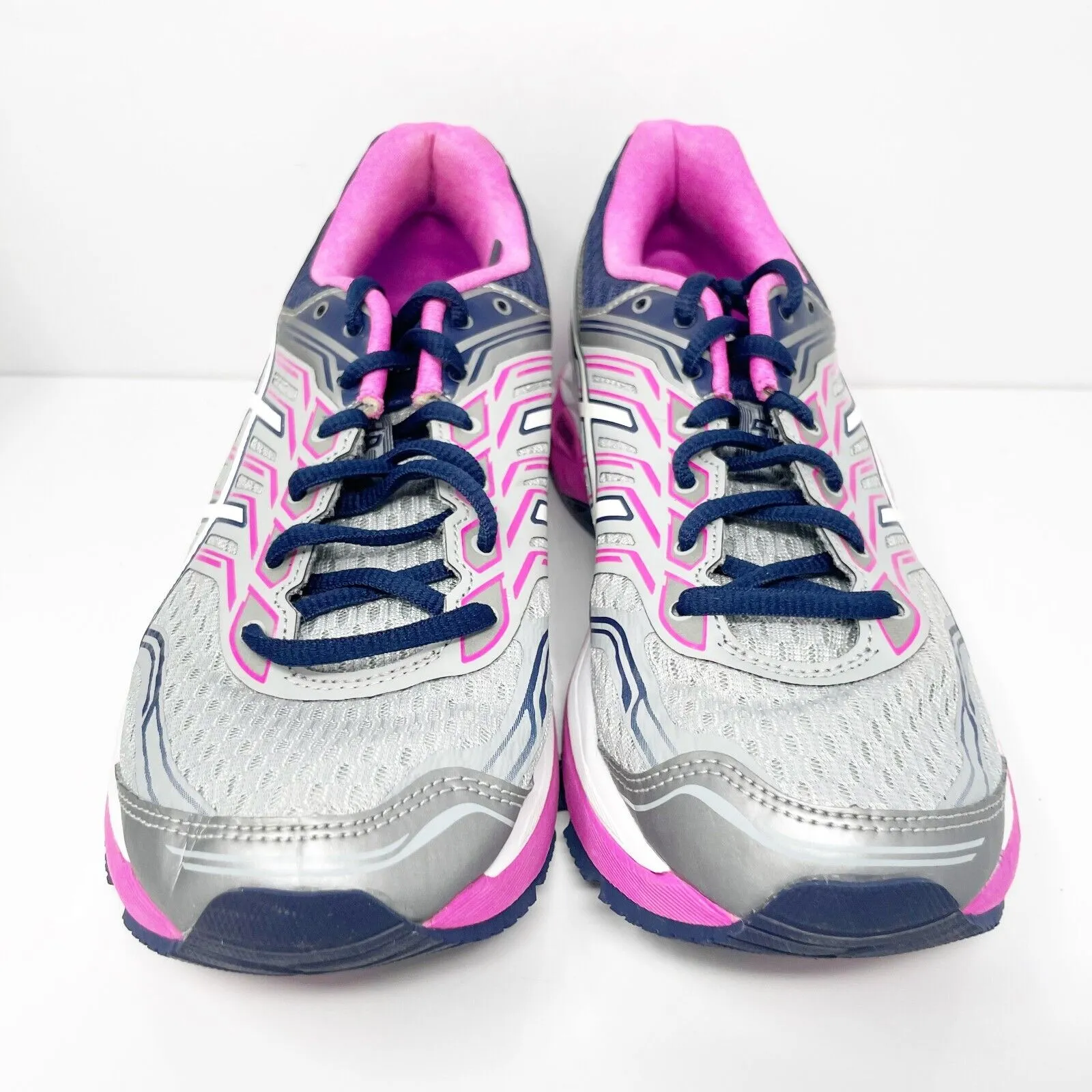 Asics Womens GT 2000 5 T760N Gray Running Shoes Sneakers Size 8.5 2A