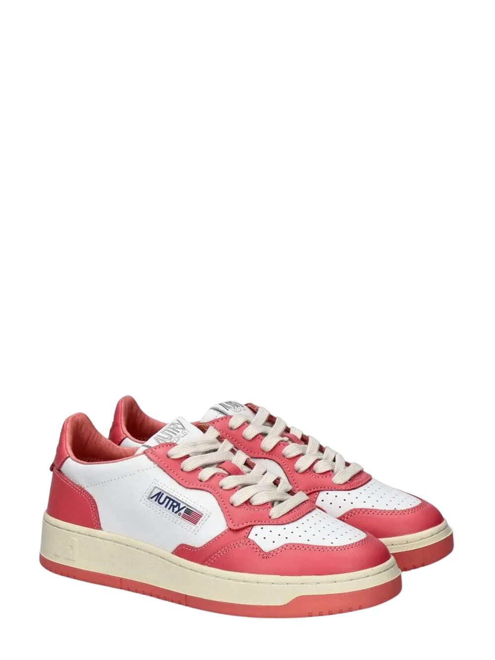 Autry Autry Women`s Sneakers Bicolor White Tea Rose