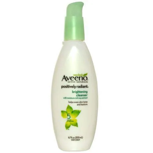 Aveeno radiant brightening cleanser 6.7oz