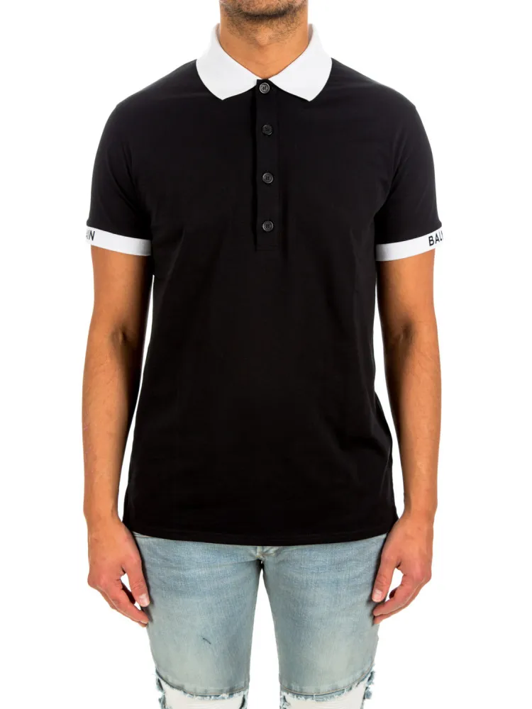 Balmain Polo Shirt W/ Balmain | Credomen