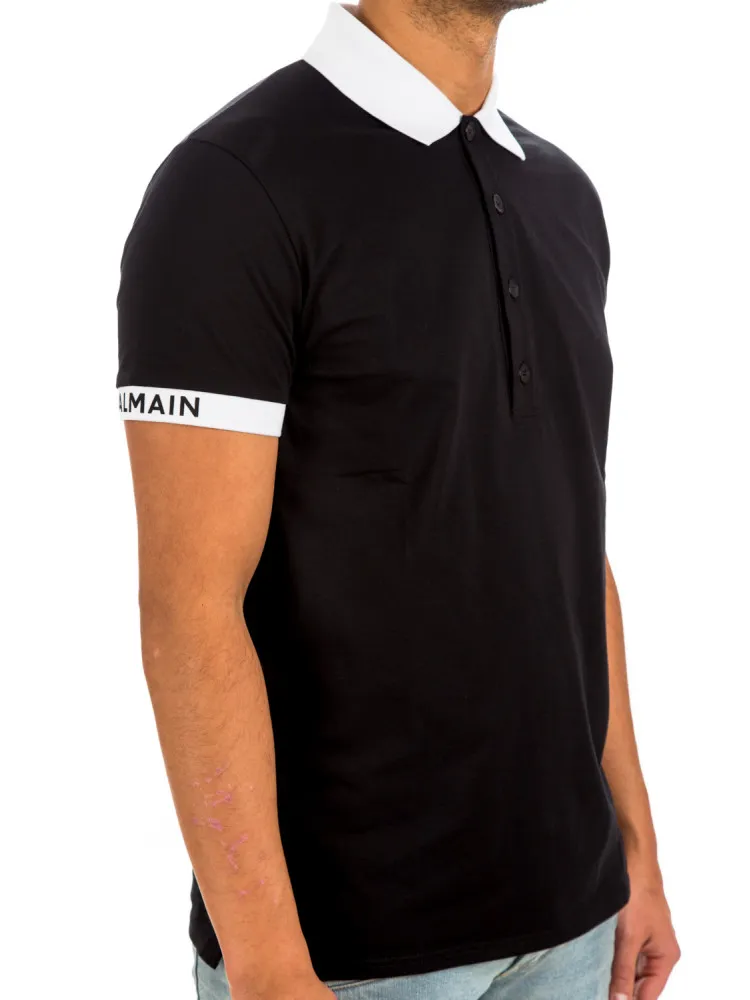 Balmain Polo Shirt W/ Balmain | Credomen