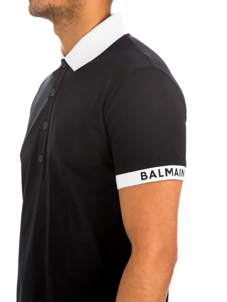 Balmain Polo Shirt W/ Balmain | Credomen