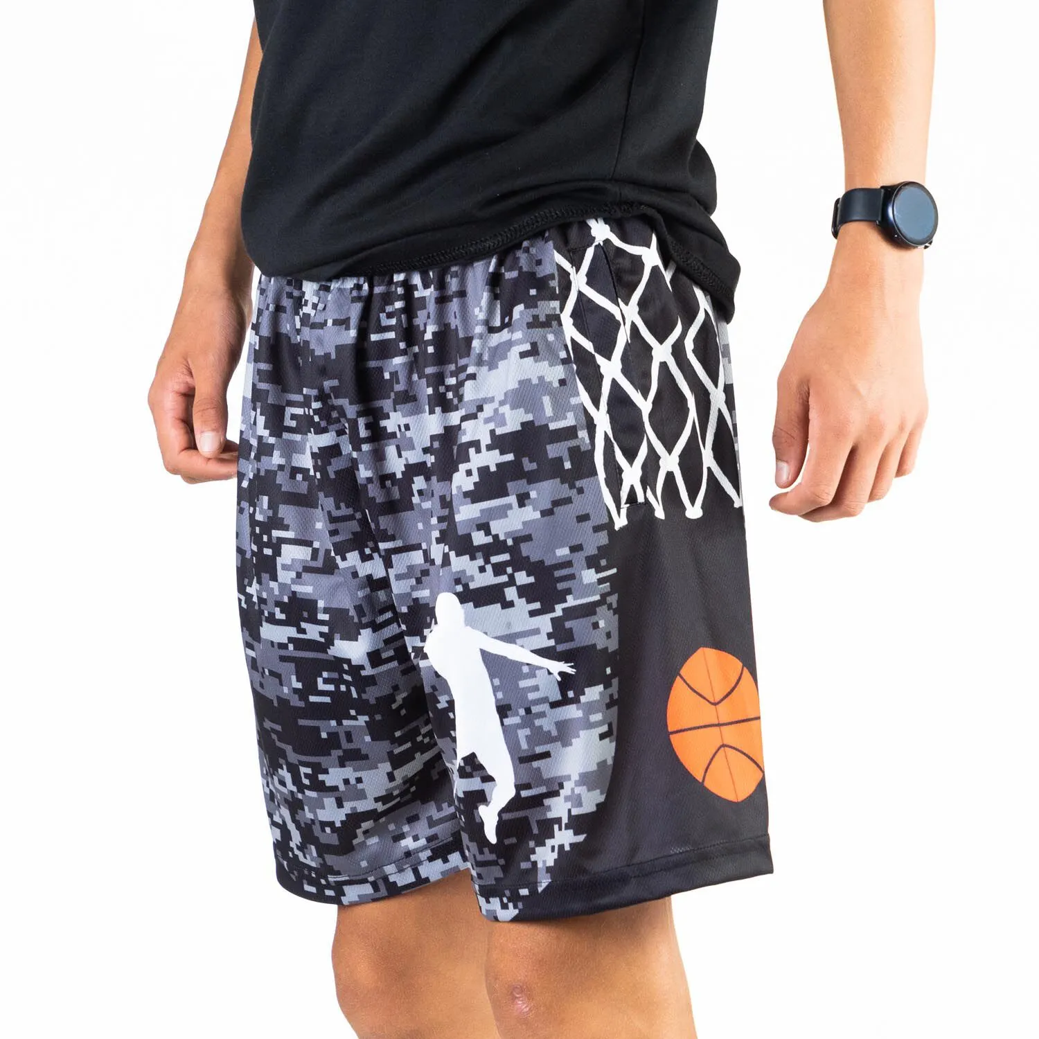 Basketball Beckett™ Shorts - Digital Camo 