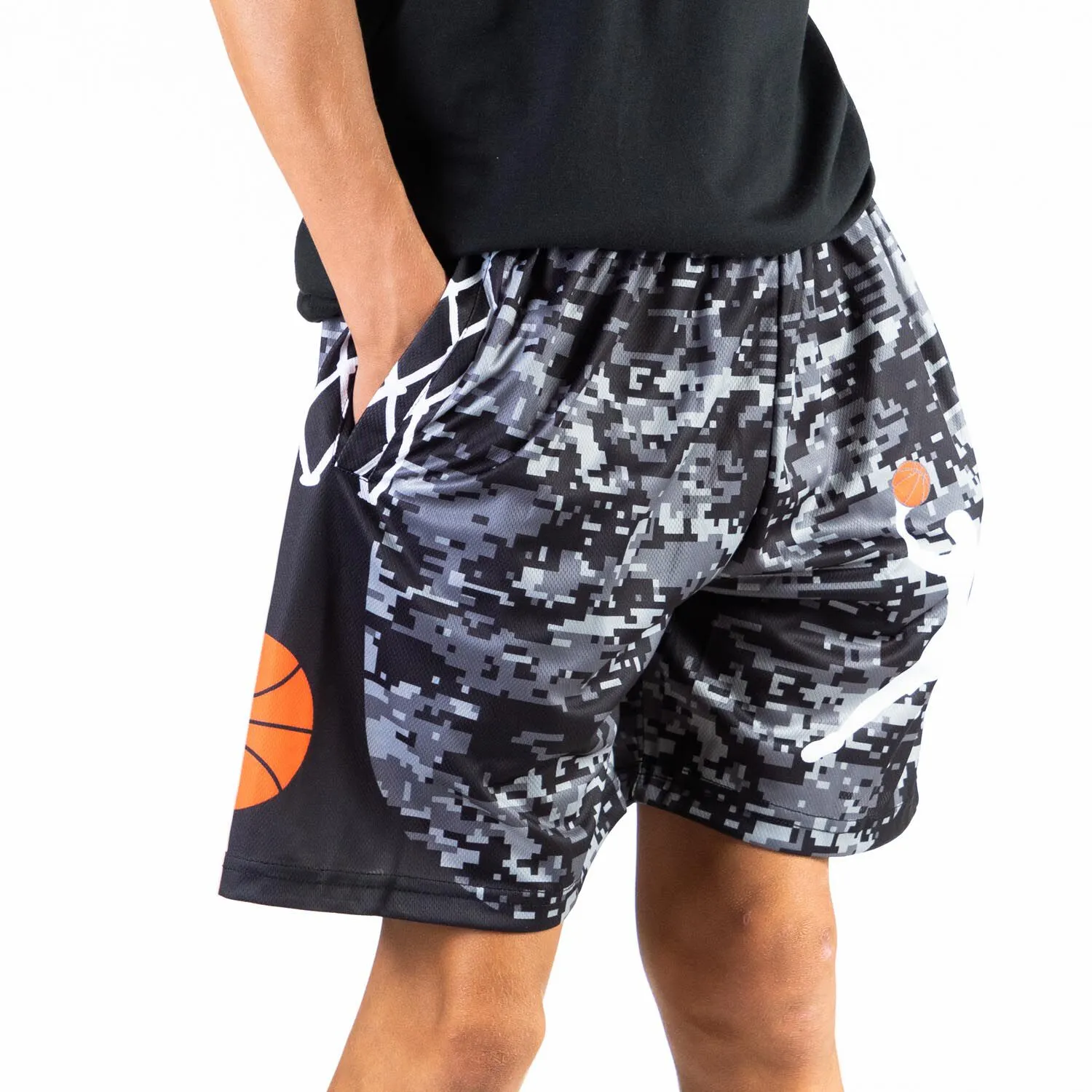 Basketball Beckett™ Shorts - Digital Camo 