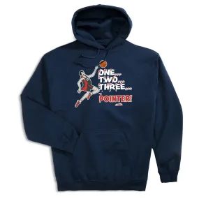 Basketball Hooded Sweatshirt - The Count 