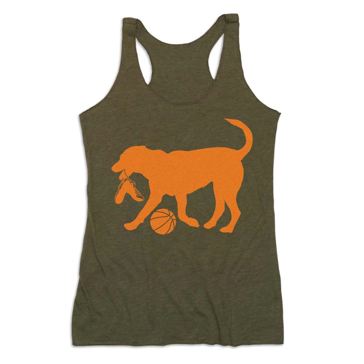 Basketball Women's Everyday Tank Top - Basketball Dog 