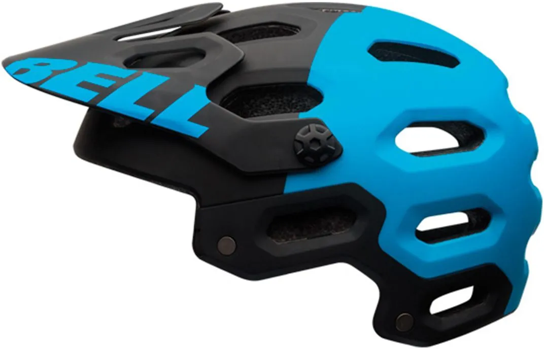 Bell Super 2 MTB Helmet - Black-Blue Aggression