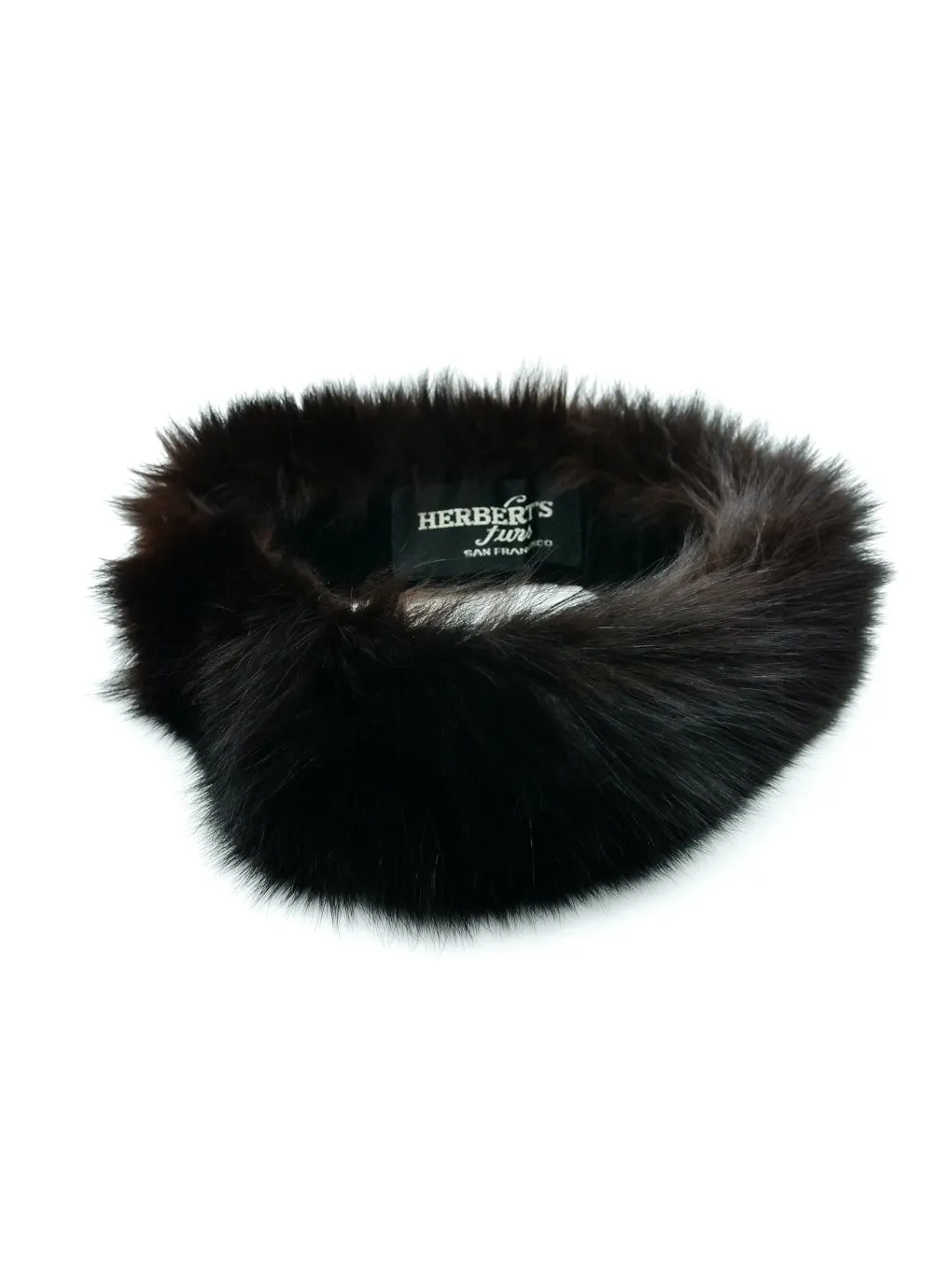 Black Fox Fur Vest