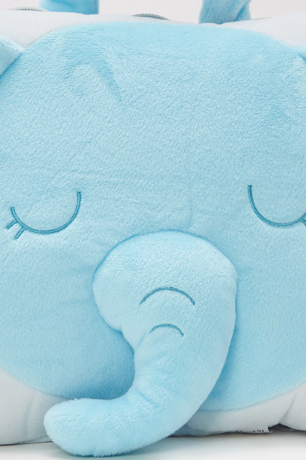 Blue Elephant Backpack With Blanket