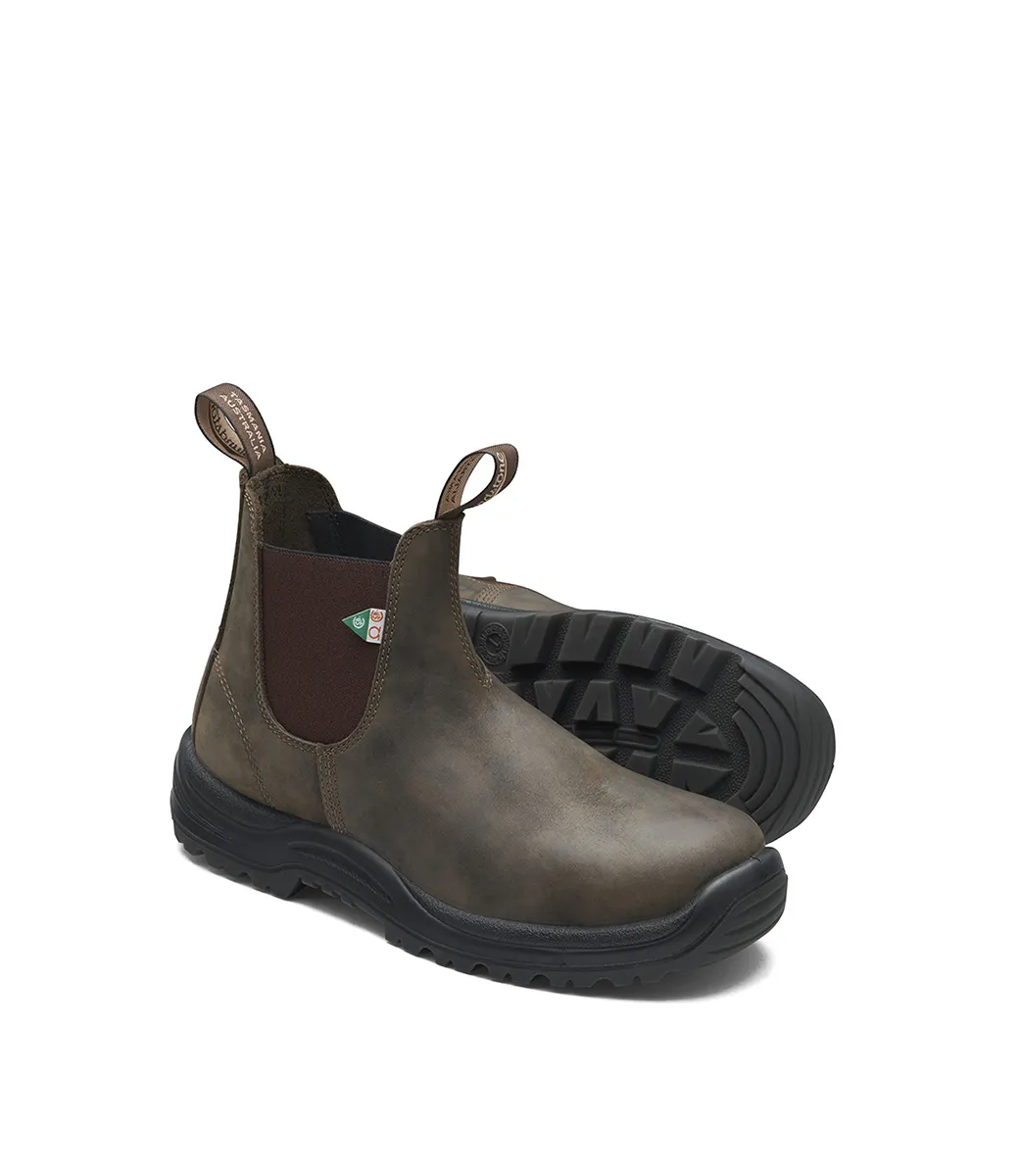 Blundstone 180 Work & Safety Boot Rustic Brown